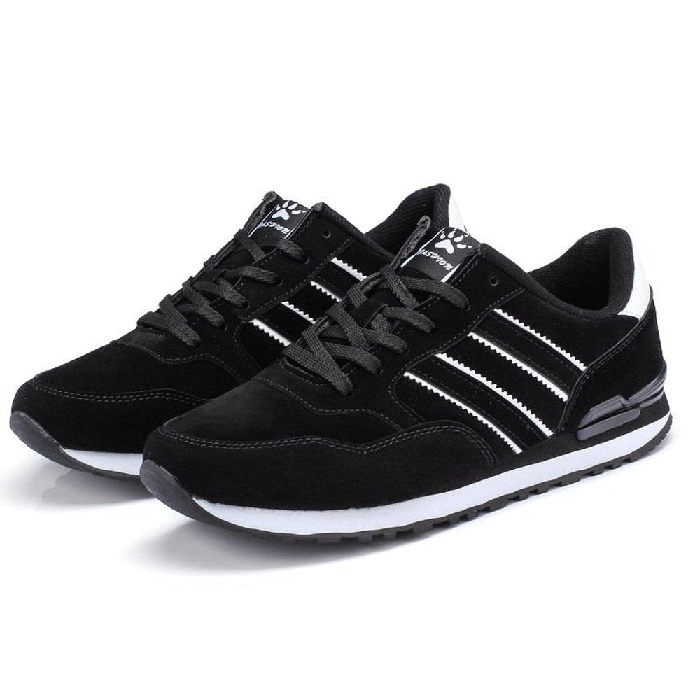 Men's Artificial Leather Sneakers Shoes - Weriion