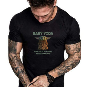 Men's Baby Yoda T-Shirt - Weriion