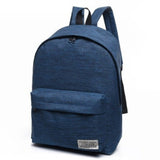 Men's Basic College Student School Backpack - Weriion