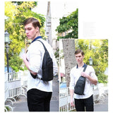 Men's Casual Waterproof Shoulder Bag - Weriion