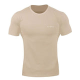 Men's Close Fit Short Sleeve Fitness T-Shirt - Weriion