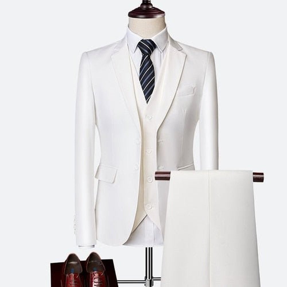 Men's Elegant Slim Fit Business Suit - Weriion