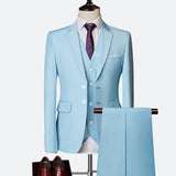 Men's Elegant Slim Fit Business Suit - Weriion