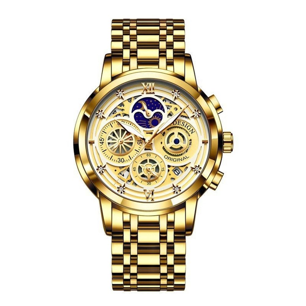 Men's Elegant Waterproof Watch - Weriion