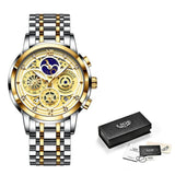 Men's Elegant Waterproof Watch - Weriion