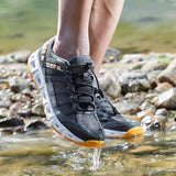 Men's Outdoor Quick Drying Non-Slip Hiking Shoes - Weriion