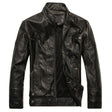 Men's PU Leather Casual Autumn Slim Fit Jacket - Weriion