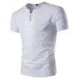 Men's Short Sleeve Hemp T-Shirt - Weriion