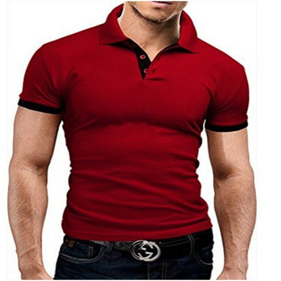 Men's Short Sleeve Polo Shirt - Weriion