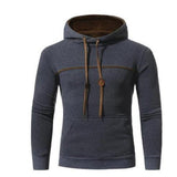 Men's Slim Fit Velvet Fabric Hoodie - Weriion