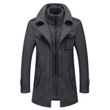 Men's Wool Coat For Autumn And Winter - Weriion