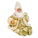 Merry Christmas Sitting Santa Claus Dolls - Weriion