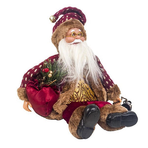 Merry Christmas Sitting Santa Claus Dolls - Weriion