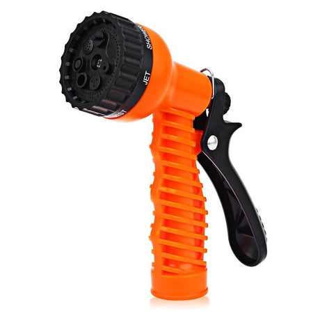 Multifunctional 7-pattern Plastic Water Gun Spray Watering Garden Car Wash - Weriion