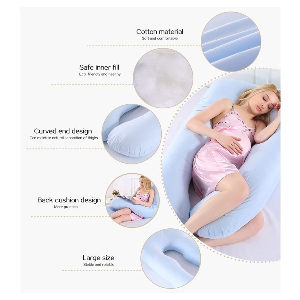 Multifunctional Pregnancy Pillow for Side Sleeping Pregnant Women - Weriion