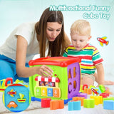 Musical Geometric Cube Toy For Children - Weriion