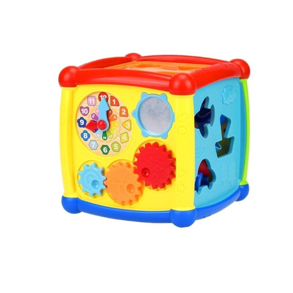 Musical Geometric Cube Toy For Children - Weriion