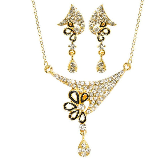 Necklace & Earrings Jewelry Set - Weriion