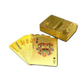 One Deck Gold Foil Poker Cards - Weriion