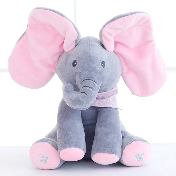 Peek A Boo Elephant Plush Toy - Weriion
