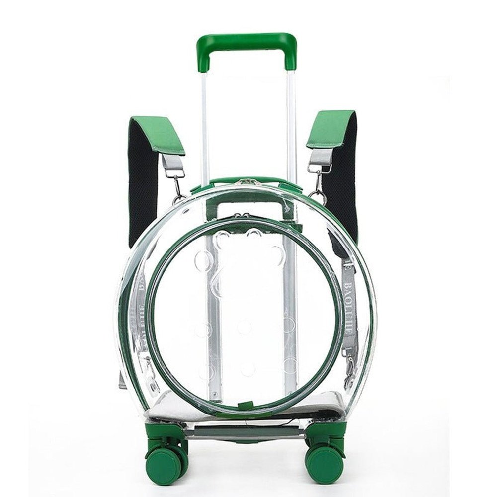 Pet Backpack And Trolley In One Mainly For Dogs And Cats - Weriion