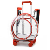 Pet Backpack And Trolley In One Mainly For Dogs And Cats - Weriion