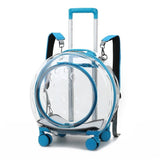 Pet Backpack And Trolley In One Mainly For Dogs And Cats - Weriion