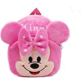 Pink Plush Backpack For Girls - Weriion