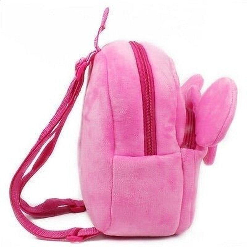 Pink Plush Backpack For Girls - Weriion