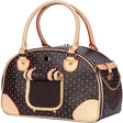 PU Leather Pet Carrier Handbag With Good Air Circulation - Weriion