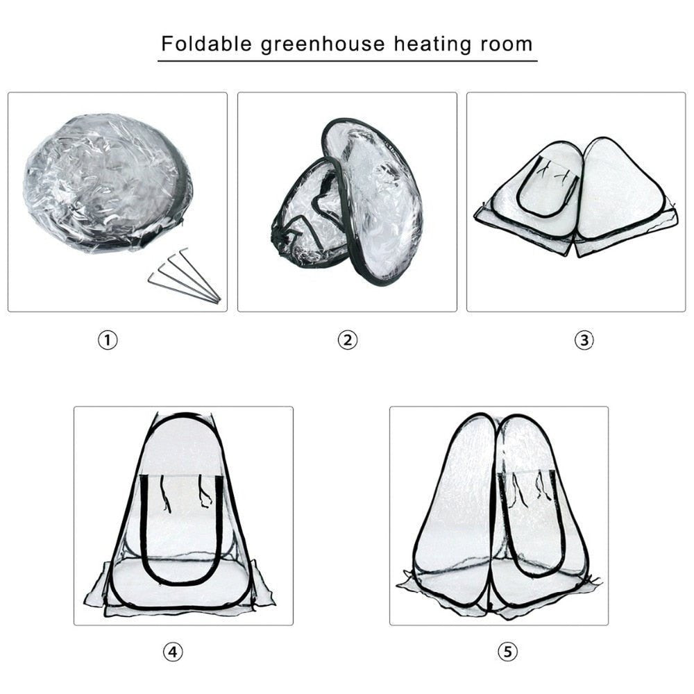 PVC Mini Greenhouse Growing Tent - Weriion