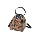 Pyramid Clutch Elegant Ladies Leopard Handbag - Weriion