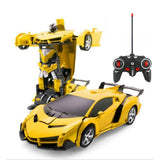 RC Car Transformation Robot Toy - Weriion
