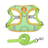 Reflective Harness With Dog Leash - Weriion