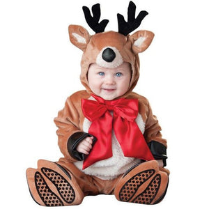 Reindeer Christmas Baby Outfit - Weriion