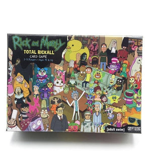 Rick and Morty Total Rickall Cooperative Board Card Game - Weriion