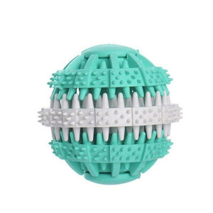 Rubber Ball Food Dispensing And Chewing Toy - Weriion