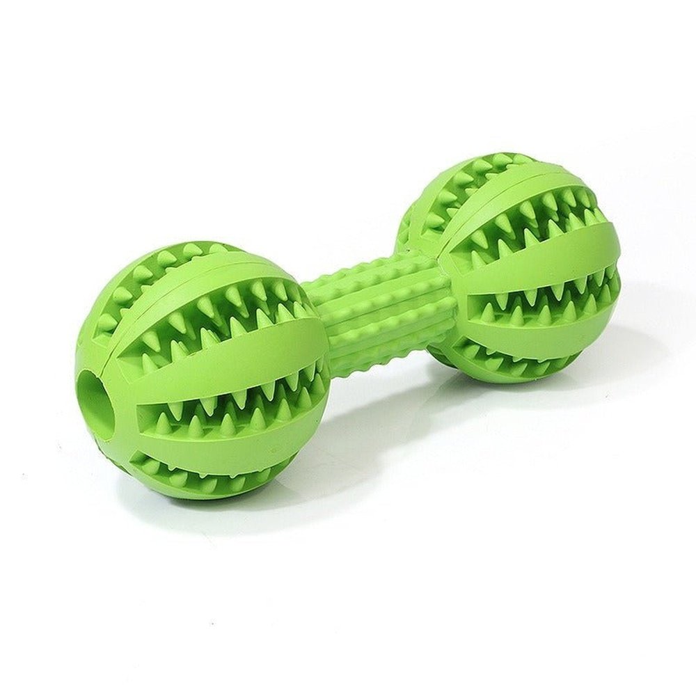 Rubber Dog Chew Toy For Dental Hygiene & Feeding - Weriion