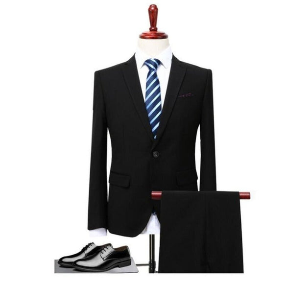 Slim Fit Elegant Suit For Men - Weriion