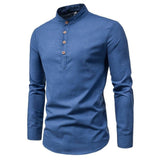 Slim Fit Shirt With long Sleeves For Men - Weriion