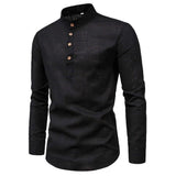 Slim Fit Shirt With long Sleeves For Men - Weriion