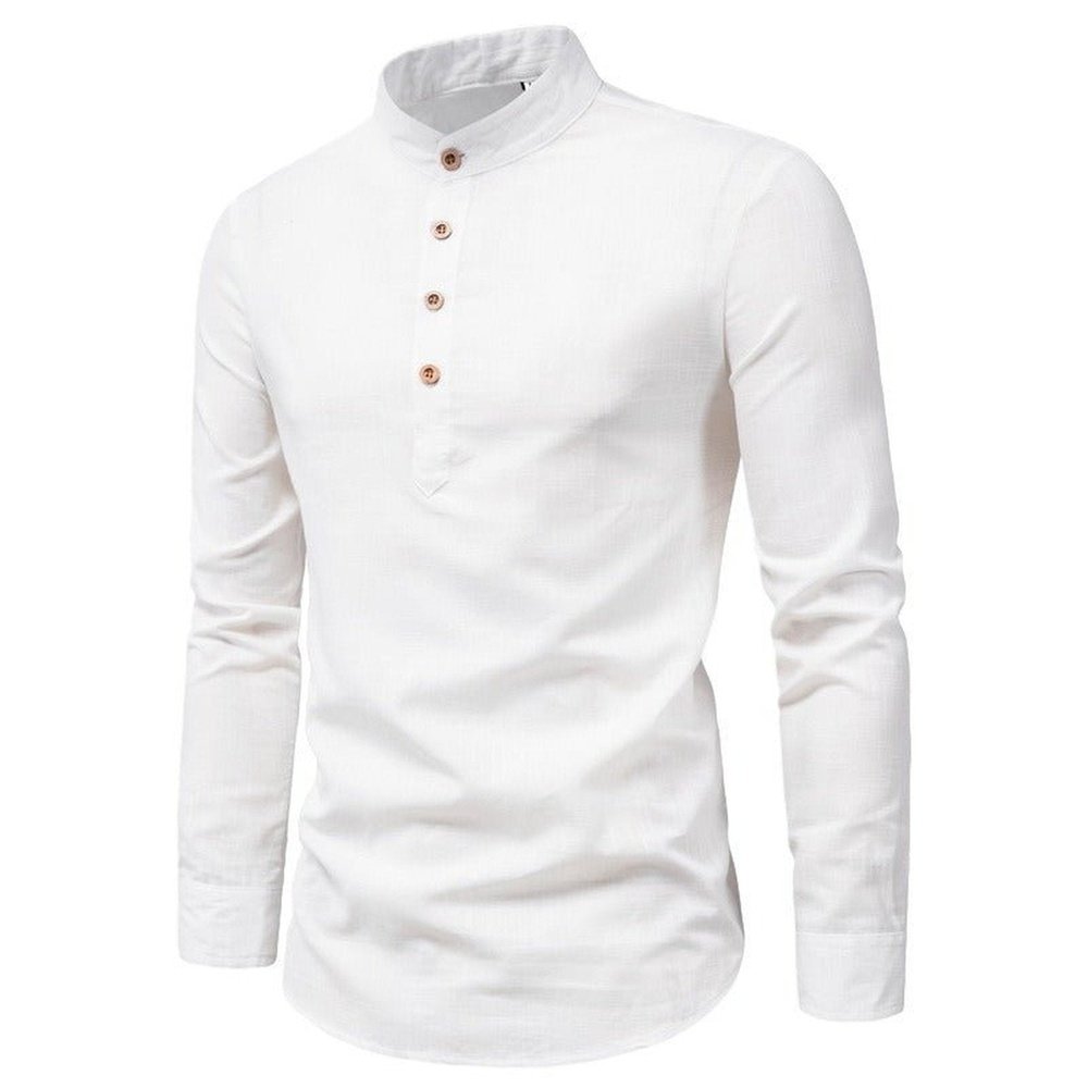 Slim Fit Shirt With long Sleeves For Men - Weriion