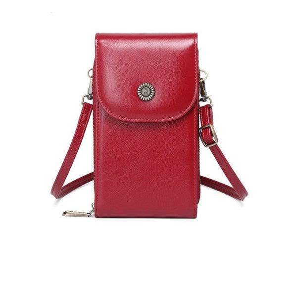 Small PU Leather Mobile Phone Bag - Weriion