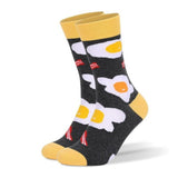 Soft Comfortable Funny Cotton Socks With Food Themes - Weriion