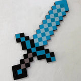 Soft EVA Foam Mosaic Minecraft Sword & Pickaxe Toys - Weriion