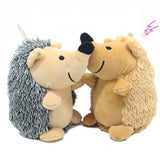 Soft Plush Squeaky Hedgehog Dog Chew Toys - Weriion