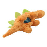 Soft Plush Stegosaurus Dinosaur Chew Toy - Weriion