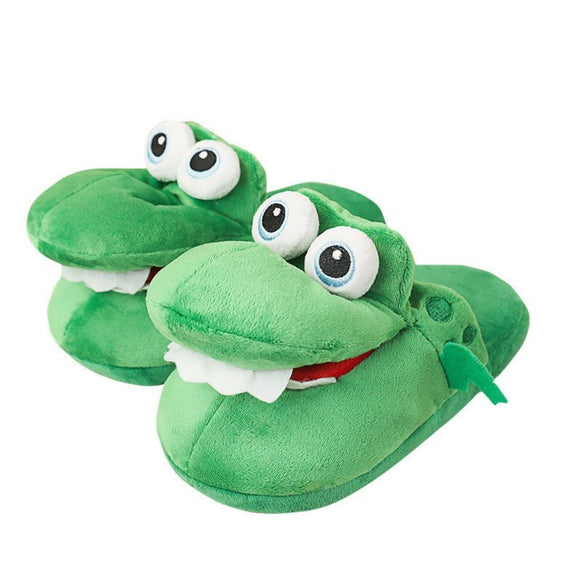 Soft & Warm Crocodile Indoor Slippers - Weriion