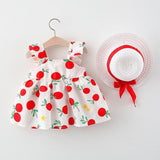 Summer Princess Cotton Dress For Girls - Weriion