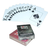 Texas Hold'em Plastic Playing Cards Waterproof Poker Card Pokerstars - Weriion